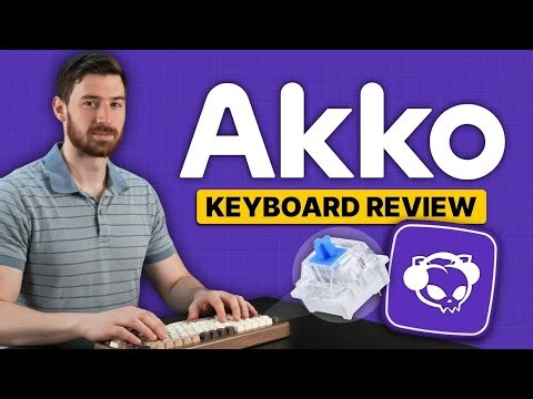 AKKO Keyboard Review | Typing Feel and Sound Test Results
