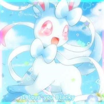 ( Blacky ) ♂️🖤💙Umbreon shiny x Sylveon shiny🩵🩷♀️ ( Esmeralda )