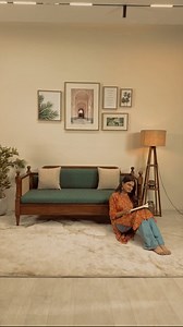 3.3K views | Green dreams and classic designs!  Our Dyuti Sheesham Wood and Cane Divan Bed in a teak finish is your perfect retreat for style and serenity. . . . #WoodenStreet #HomeBliss #SheeshamWoodFurniture #RusticElegance #DreamyDivan #SheeshamWoodStyle #CozyCorners | Wooden Street | Facebook