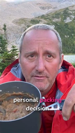 The food weight mistake every beginner makes #backpacking #hiking #beginnerhiker
