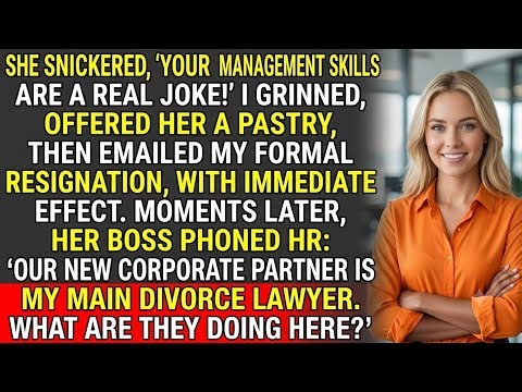 You’re Not Executive Material,’ My Boss Laughed—Then My Resignation Exposed Everything”