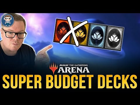 5 NEW ZERO Rare Standard MTG Arena Decks | GREAT For Budget & Beginner Players