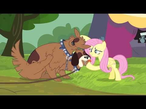 Fluttershy (taming the Orthros)