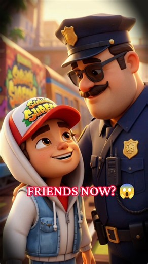 🥺❤️ When Guard Catches Jake, But It Turns Into a Wholesome Moment! ✨🚔 | Subway Surfers