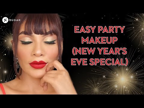 Easy Party Makeup | Glam Party Makeup | Giveaway Closed | SUGAR Cosmetics