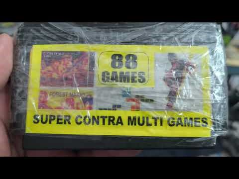 Exploring Odd 8 bit(NES)/Famicom multicart 88 GAMES Super Contra Multi Games in 2025 - New Titanic??