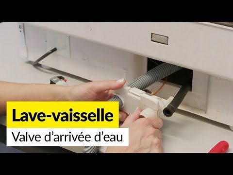 Comment remplacer l’électrovanne sur un lave-vaisselle