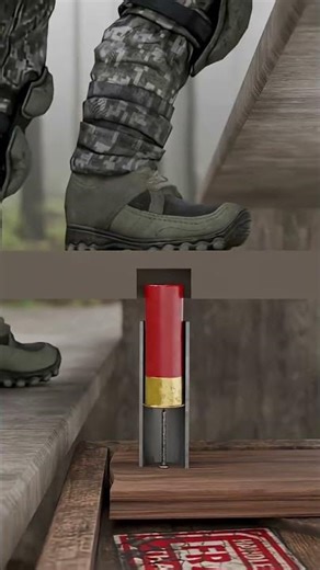 The Step bullet Trap How Works #science #sciencefacts #facts