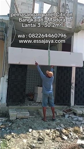 Citicon Madura floor panel installation