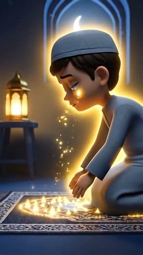 Ramadan's Silent Victory – Tears of Repentance | Emotional Islamic Cartoon Hindi #allah #shorts