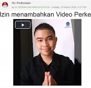 Cara Menambahkan Video Perkenalan di UT