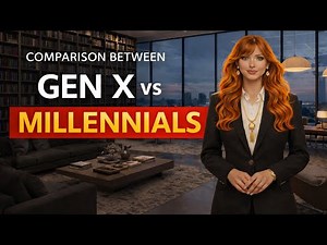 Gen X vs Millennials: The Hidden Psychology That Shaped Their Minds‼️