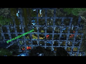 HOW TO BUILD CARNO CAVE | ARK ASCENDED