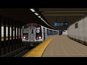 OpenBVE: Operating an R160A-1 (L) train to Canarsie-Rockaway Pkwy (FULL NYS WRAP)