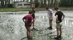 266K views · 13 reactions | Careless Kids Play Unthinkable Game On Frozen Lake | Boston Fun Facts | Facebook