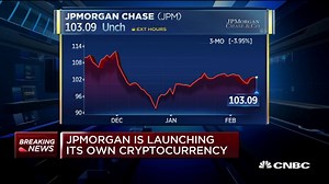 134K views · 796 reactions | The first cryptocurrency created by a major U.S. bank is here — and it's from J.P. Morgan Chase. | CNBC Crypto | Facebook