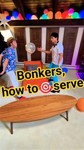 Bonkers 💥 The serve must bounce above the waist🙆