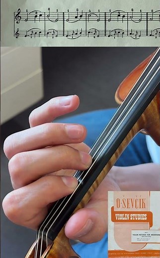 Violin Exercises – 3rd Position Shifting (Ševčík Op. 6 for Beginners) #violin