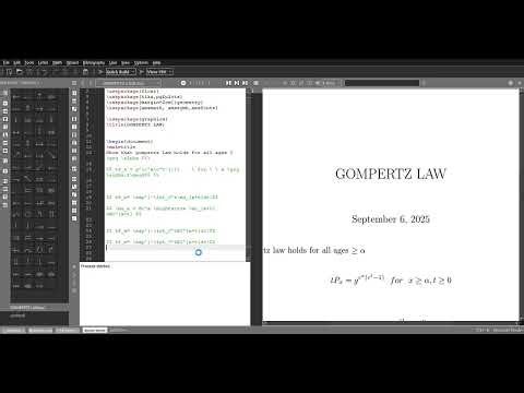 Step by Step Derivation of Gompertz Mortality Law | Actuarial Science