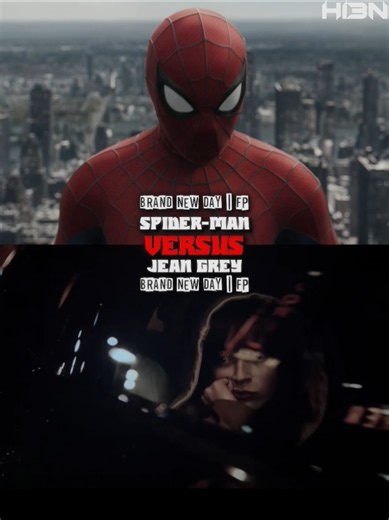 Spider-Man BND vs Jean Grey BND Fight Comparison