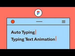 Auto Typing Text Animation in Figma. Typewriter Effect with Figma Interactive Component