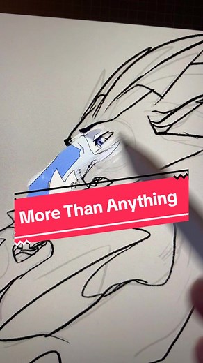 Drawing an Icy RainWing Dragon - Featherwing (Wings of Fire OC)