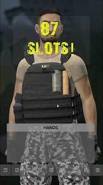 MMG TT Plate Carrier = 87 Slots?! (DayZ Mod Guide Part 9) #dayz, #shorts