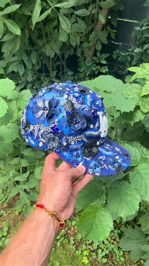 Custom New Era Caps with Flower Design