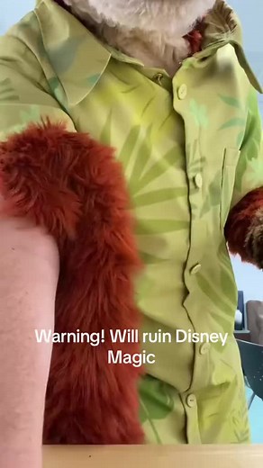 duet with @Illegal Disney Disney backstage #disney #disneytiktok #disneycharacter #behindthescenes