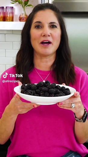 It's top-rated for a reason! ⭐️ Today @NicoleMcLaughlin is showing you how to achieve the perfect blackberry pie. Made with a crispy, flaky crust and ooey-gooey inside, this recipe is nothing short of addictive 🥧☀️ Head to the link in bio for more on this recipe. #blackberrypie #flakycrust #summerdesserts #berries #homecooking