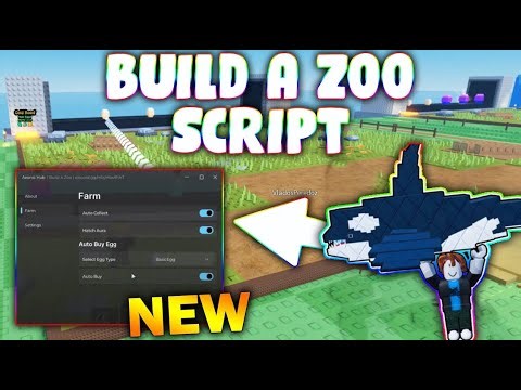 *NEW* Build a Zoo Script (PASTEBIN 2025) (AUTO COLLECT ,HATCH AURA ,AUTO BUY EGG )
