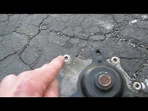 WATER PUMP BROKEN BOLT EASY FIX