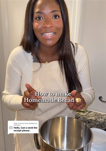 Replying to @Sonia Soto (RedBone) How to make bread at home in 2026 !This is a full proof recipe and very easy to follow. Let me know if you make it and if you have any questions in the comments! #breadrecipes #homemadebread #easybreadrecipe #bakingrecipe #fyp