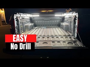 Easy DIY: Install Waterproof LED Pickup Truck Bed Lighting Without Drilling | Ford Maverick