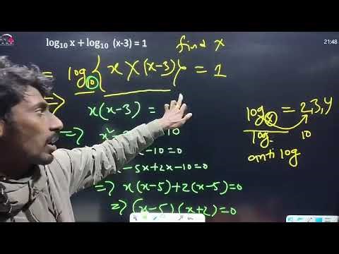 Business Mathematics | Logarithm | Class 02 [ 11+ Academy ]