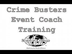 Crime Busters Event Coach Training WOSO 2025