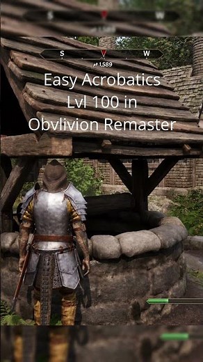 Oblivion Remaster: Easy Level 100 Guide to Acrobatics!