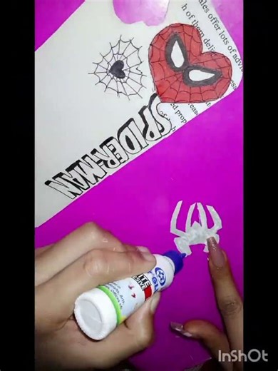 || DIY spider man phone case 🕸🕷 ||