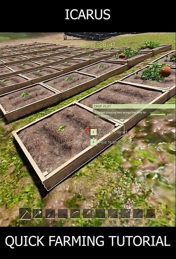 Icarus Quick Farming Tutorial - #surviveicarus #icarus #icarustips #shorts