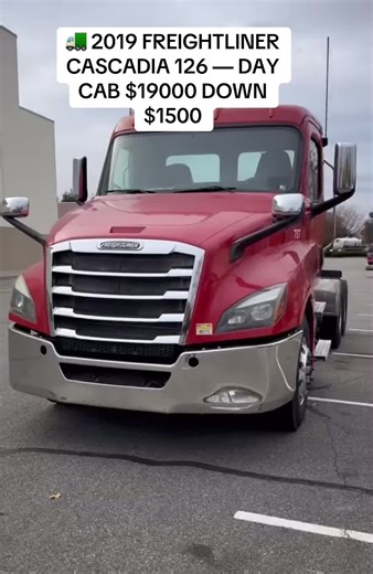 2019 Freightliner Cascadia 126 Day Cab for Sale