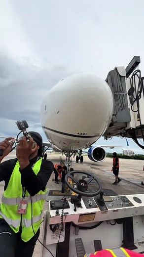 Today I push off on this flight, tomorrow I take off on my dreams. With God, all things are possible. ✈️🙏🏽