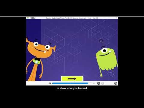 Reading Multisyllabic Words with suffixes ous, -able. With Plory and Yoop