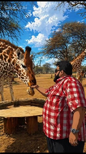 Adorable Giraffe Moments from Mombasa