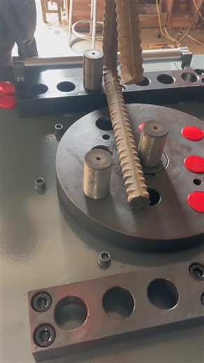 32MM STEEL BEND NEW TECHNIQUE 😱😱💯🔥🔥 #machine #machinerychannel #tools #constructionchannel #drillrig