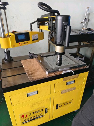 Proses Tap Lebih Sat Set | Robotap JTECH CAD CAM CNC