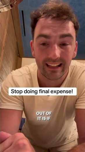 Stop doing final expense… #sales