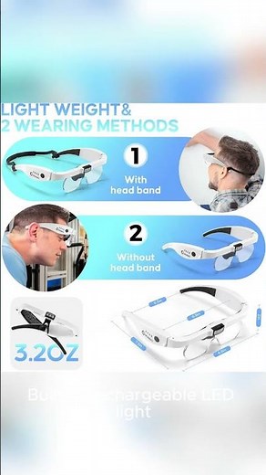 “5 Reasons Seniors Are Loving This Magnifying Glass with Light in 2025 Best Eye GLASSES on Amazon!”