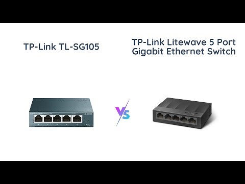 TP-Link Gigabit Ethernet Switches Comparison