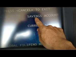paano mag withdraw Ng Cash sa PNB BANK machine