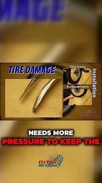 Avoid Costly Mistakes: Use Tire Irons, Not Screwdrivers! #fixyourdirtbike #dirtbike #diy